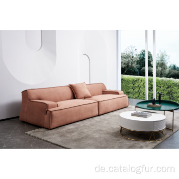 Luxus-Wohnzimmer-Möbel-Sofa-Set und gold-weiße Stoff-Wohnzimmer-Sofa-Set